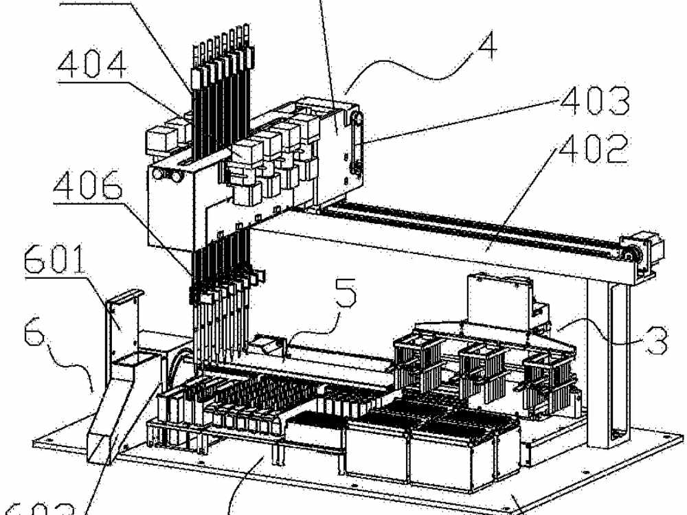 核酸檢測(cè)設(shè)備結(jié)構(gòu)原理圖
